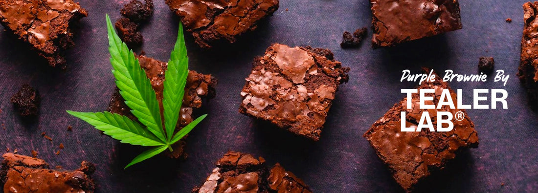 Ricetta - "Brownie viola" CBD